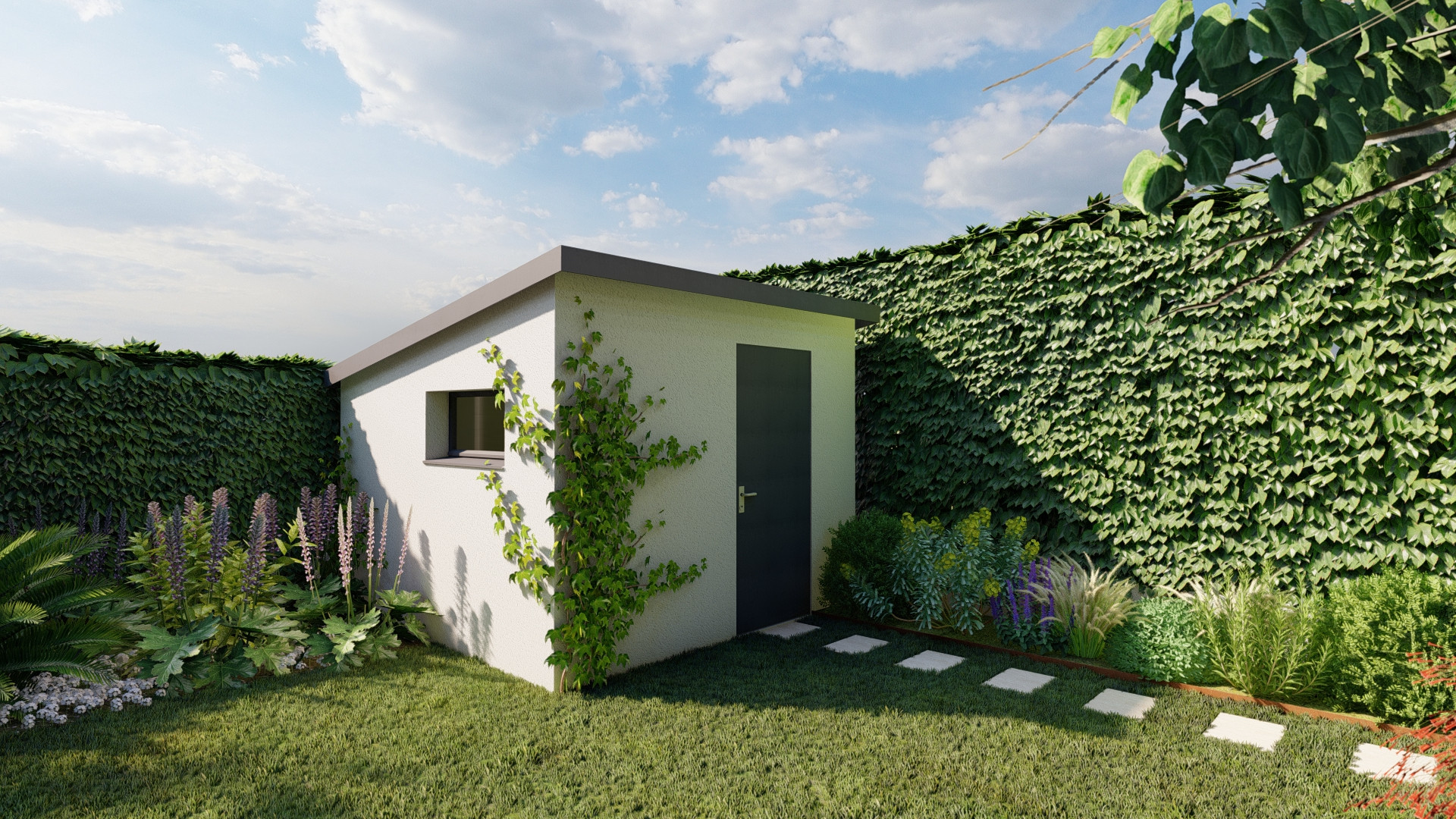 Rénovation d'un jardin niçois - image de galerie