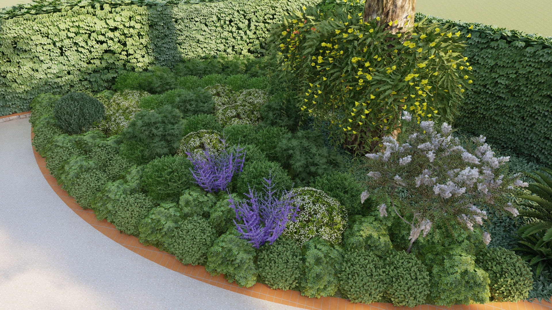 Rénovation d'un jardin niçois - image de galerie